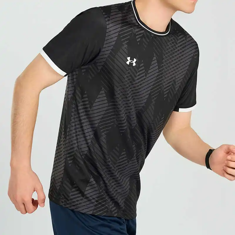 Under Armour Soccer Jersey Unisex Black-3