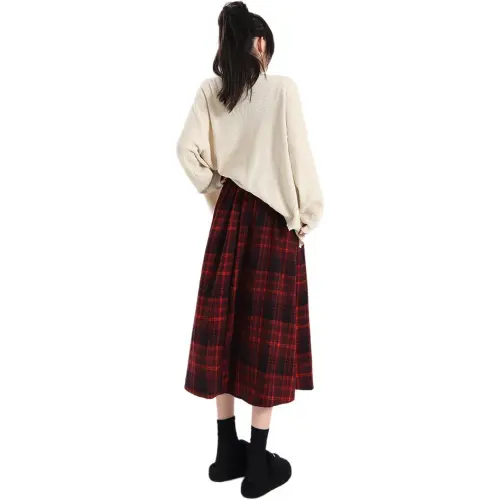 SECFLY OFFICIAL Casual Long Skirts Women's