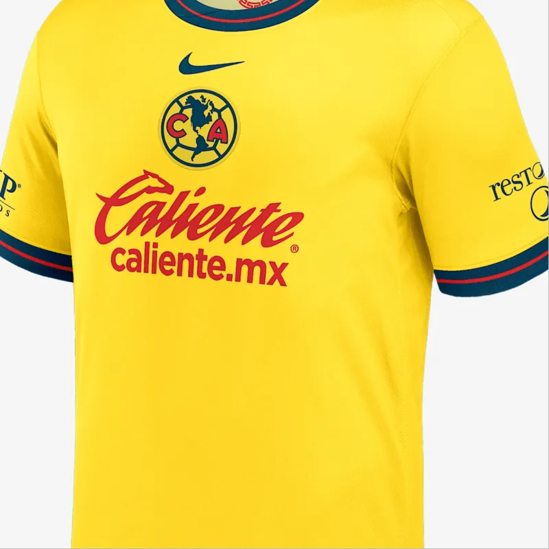 Nike Álvaro Fidalgo Club America 2024/25 Stadium Home Men's Nike Dri FIT Soccer Jersey-3