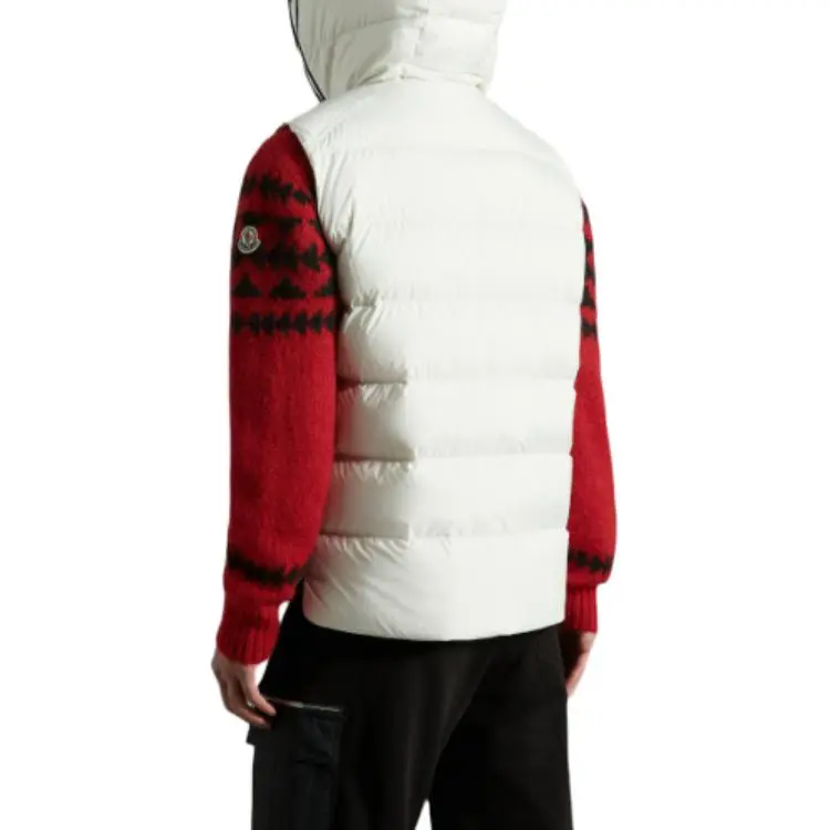 Moncler Cardamine Series Vests Men White-4