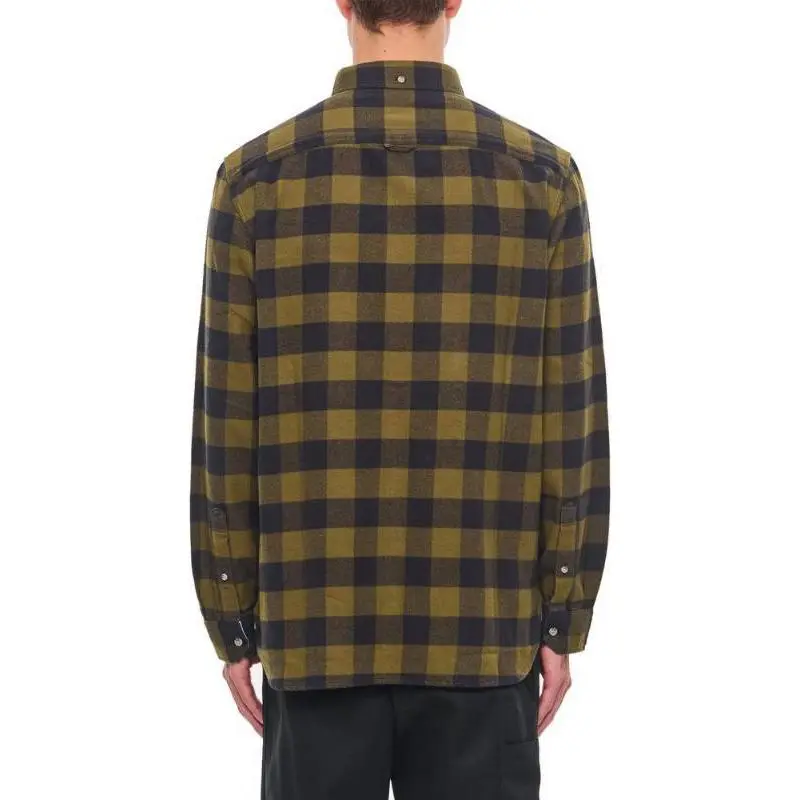 WOOLRICH Checked Pattern Flannel Shirt-1