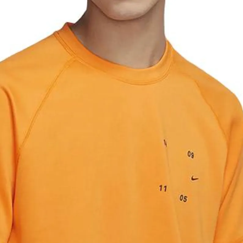 Nike SPORTSWEAR TECH PACK T Shirt Men's Orange-1