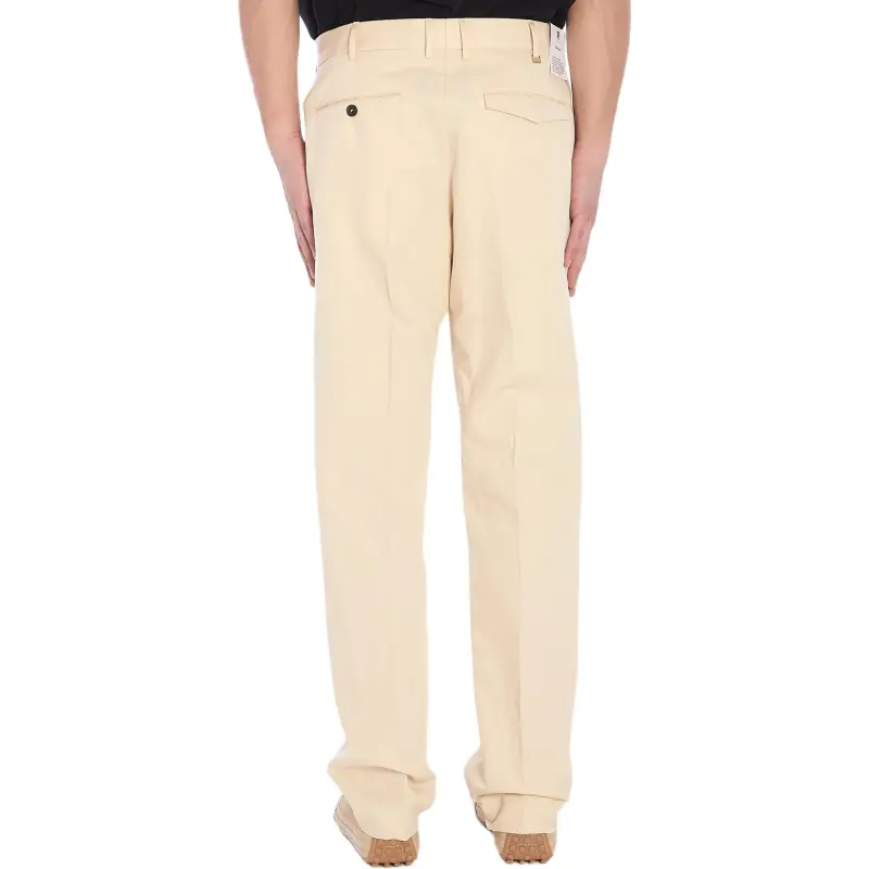 PT Pantaloni Torino Casual Pants Men's Cream-1