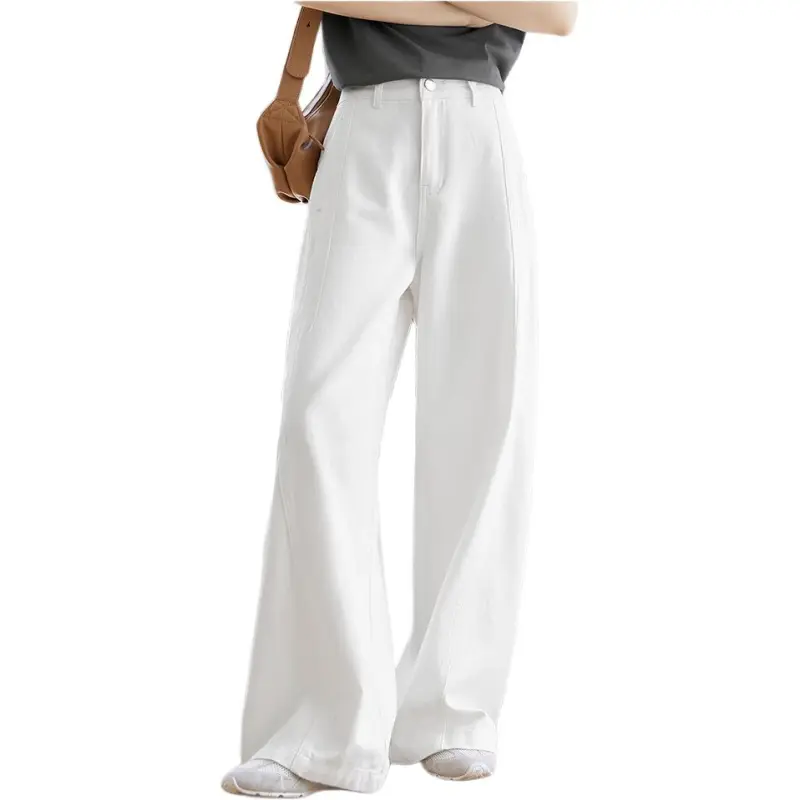 DIALOGUE Jeans Women's Moon White-2