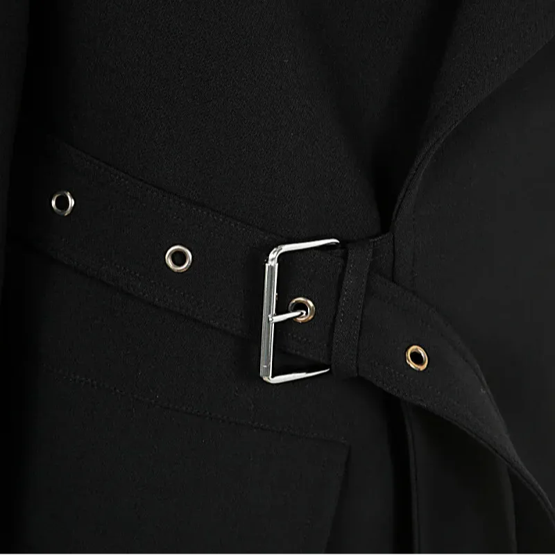 BALMAIN Belted Trench Coat-3