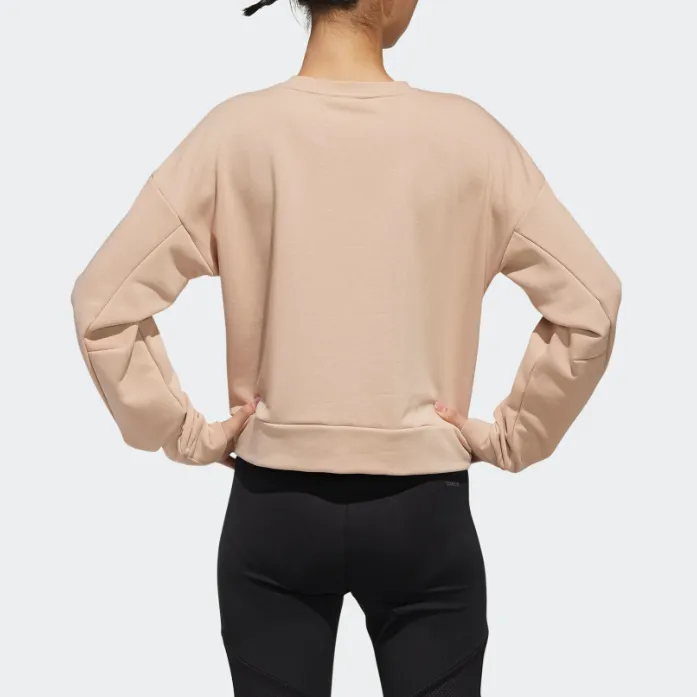 Adidas Sweatshirt Women's Pearl Pink-5