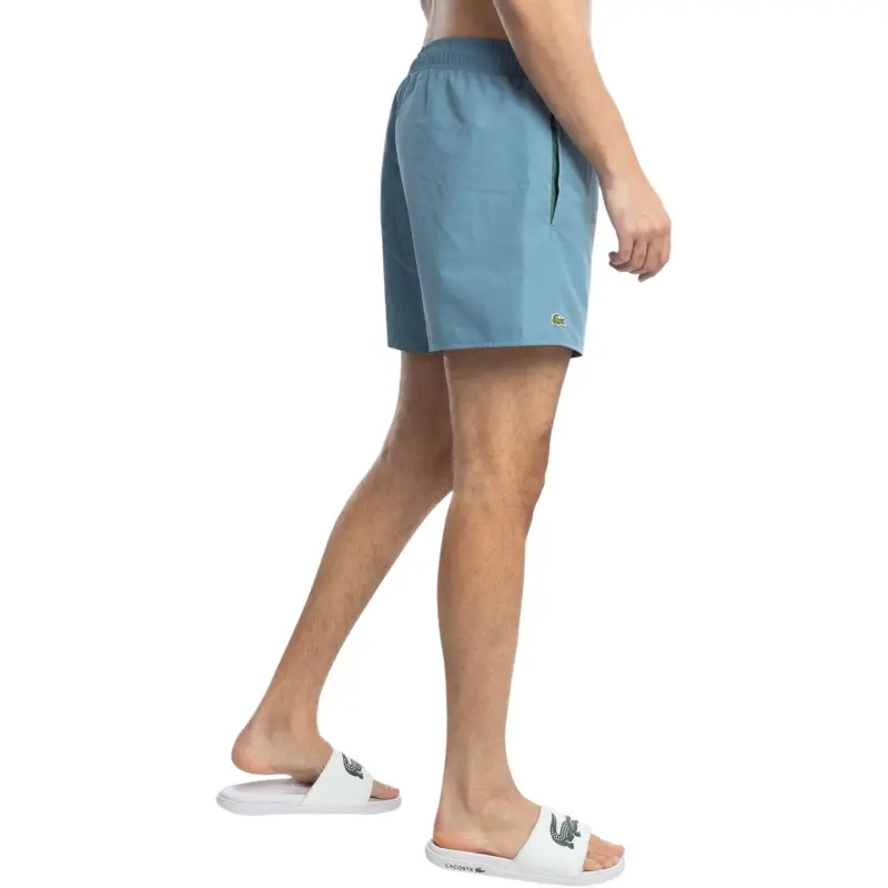 LACOSTE Logo appliqué Swim Shorts-2
