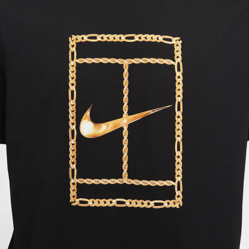 Nike Dri FitHeritage T Shirt Men's Black-3