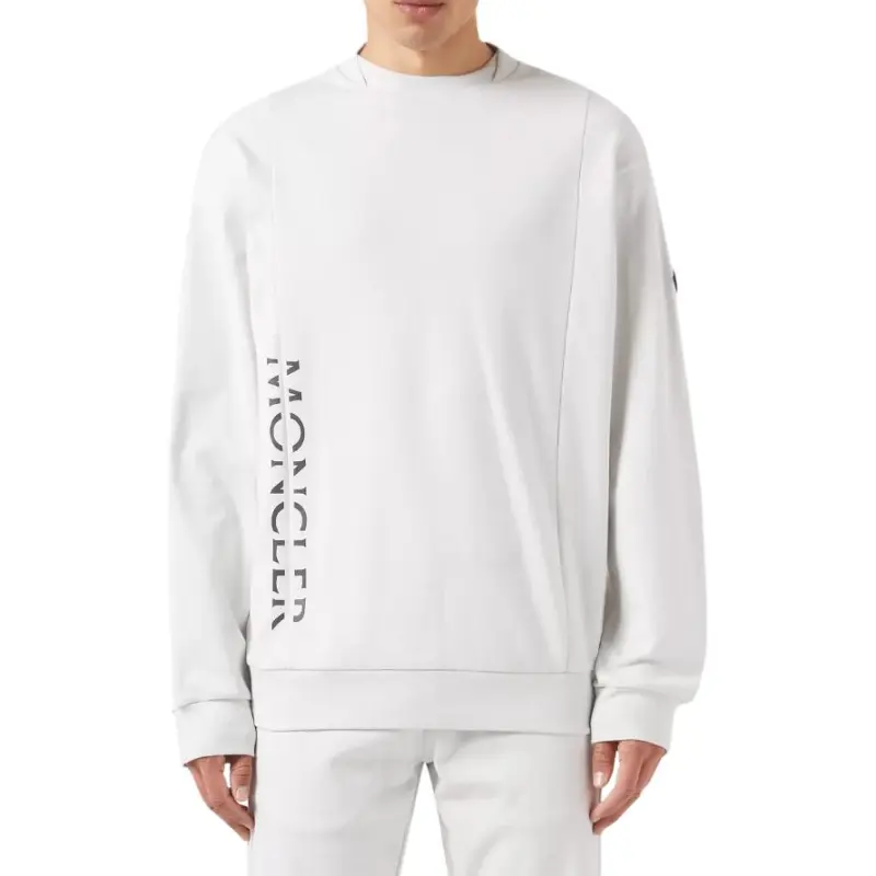 Moncler Sweatshirts Men White-3