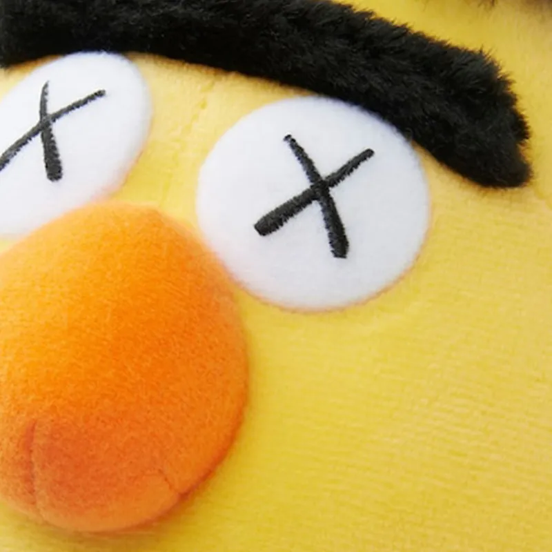 Kaws Sesame Street UNIQLO Bert Plush Toy Yellow-2