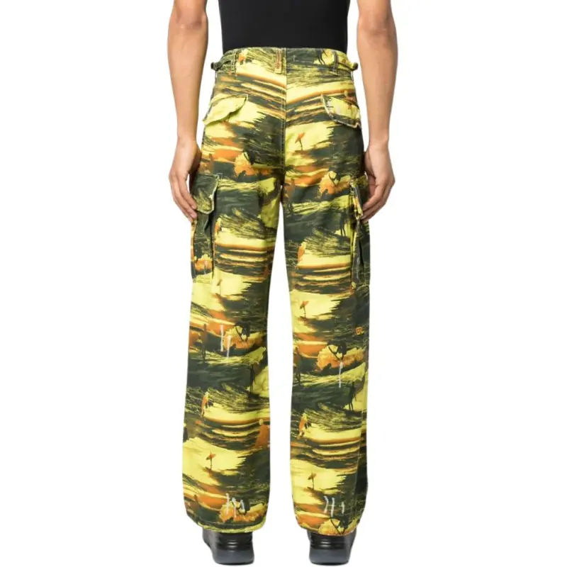 ERL Graphic print Cargo Trousers-3