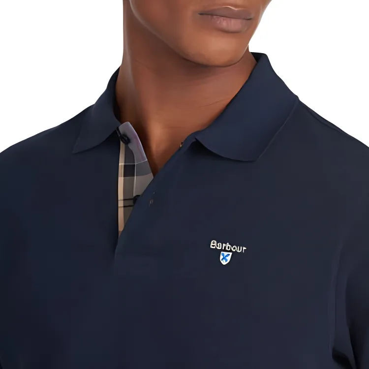 BARBOUR Short Sleeved Polo Shirt-4