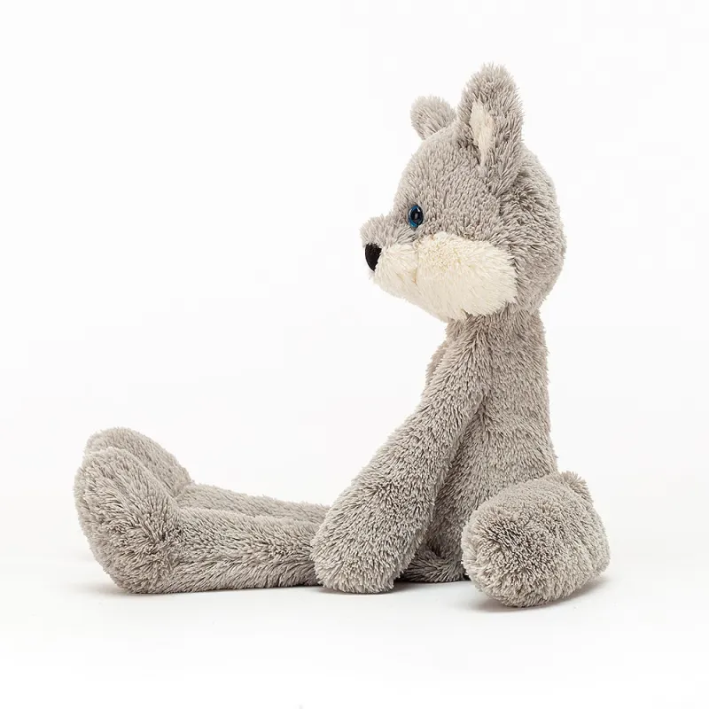 JELLYCAT Wyatt Wolf Plush Toy-3