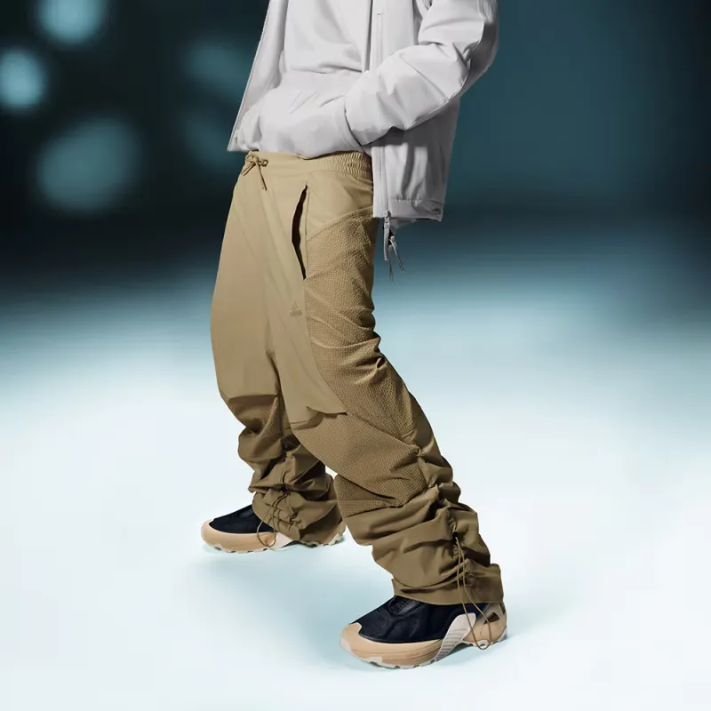 Adidas M Fustl Pants 3 Knitted Sweatpants Men's Light Khaki-2