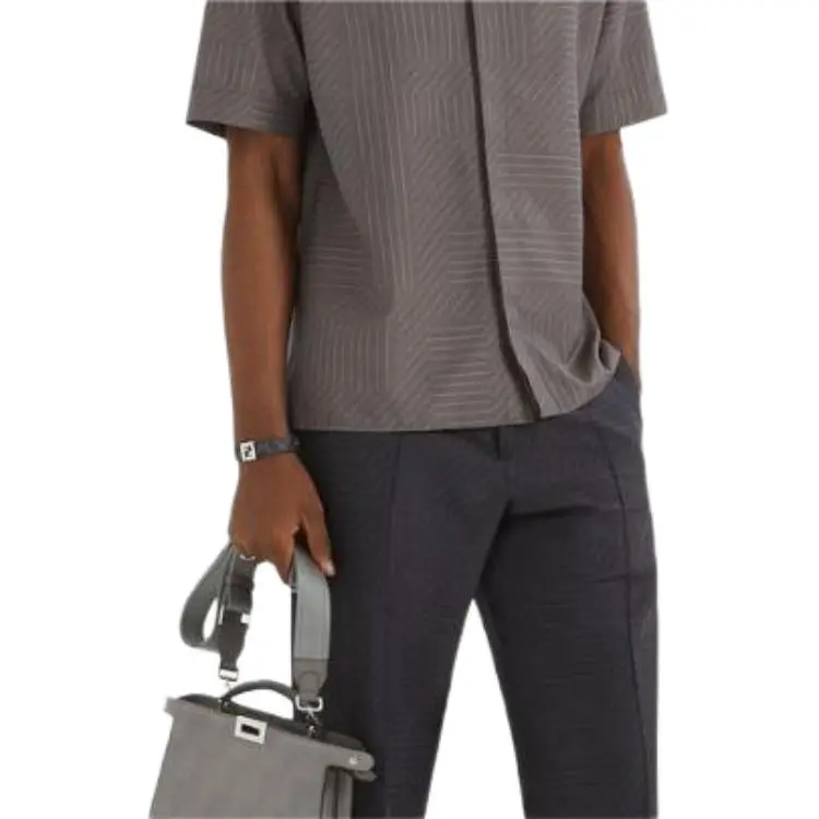 FENDI Short sleeve Silk Shirt-4