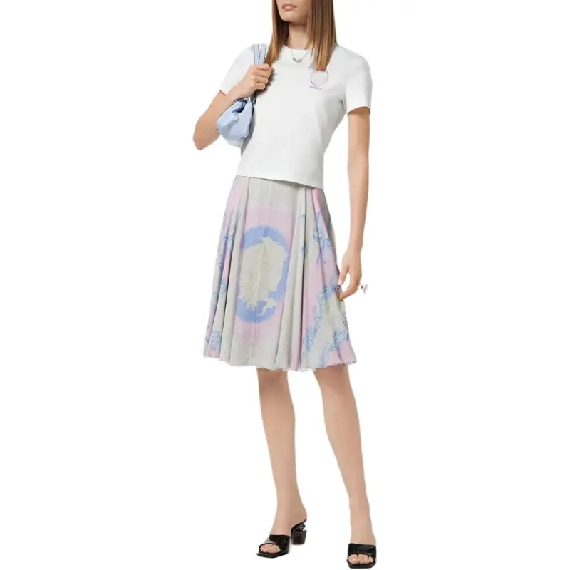 VERSACE Cameo Logo print T shirt-3