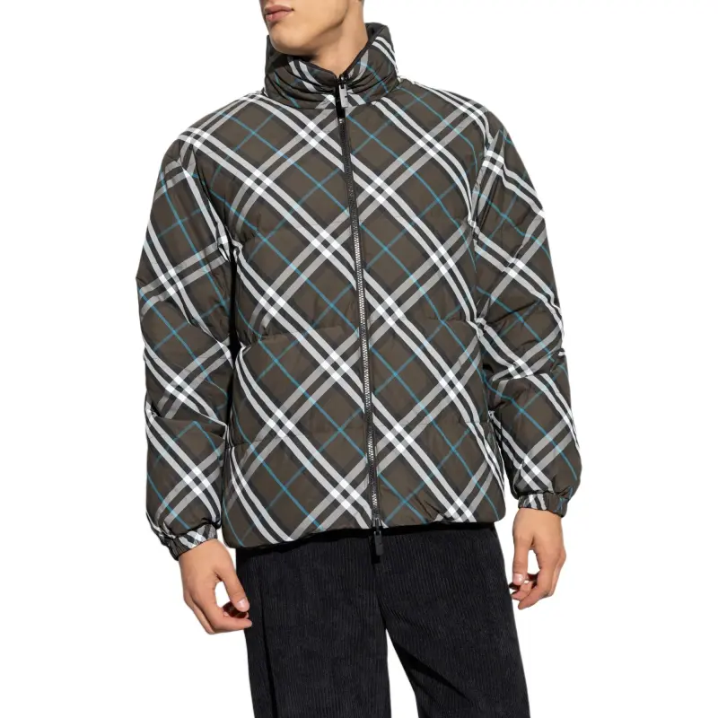 Burberry Checked Hooded Reversible Jacket-2