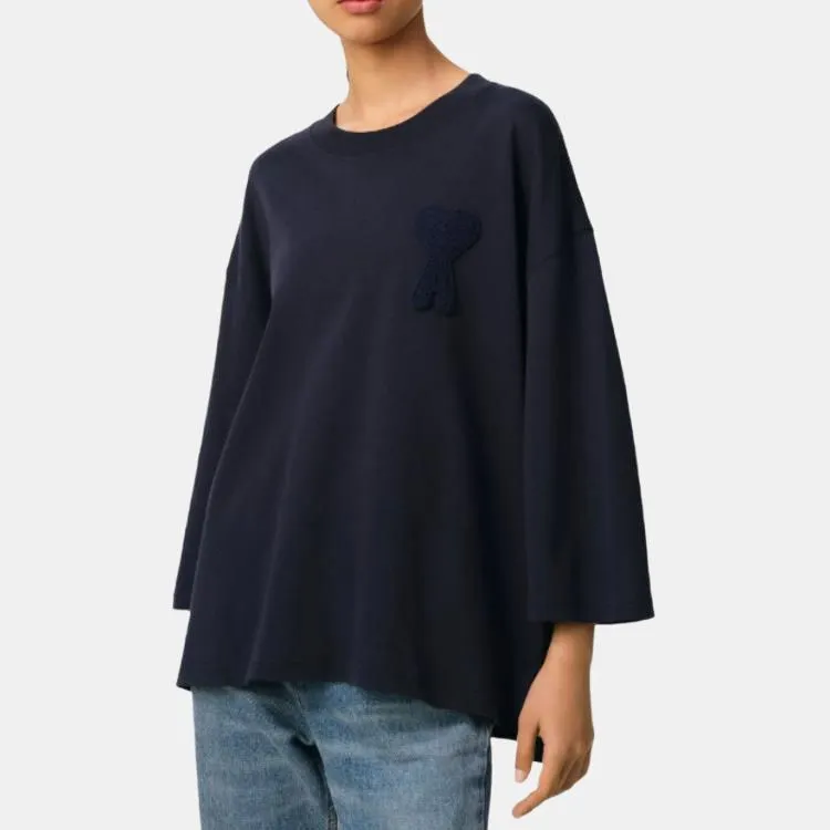 AMIPARIS Ami De Coeur patch T shirt-2