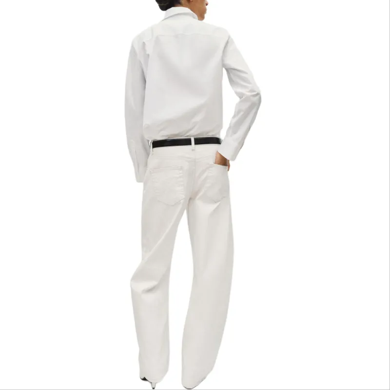 ZARA ZW Series Jeans Women's White-3