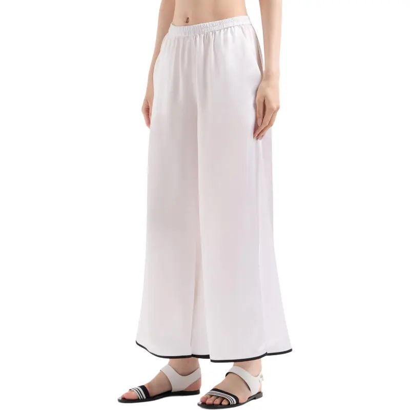 GIORGIO ARMANI Wide leg Silk Trousers-2