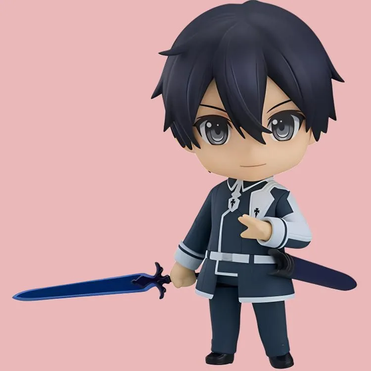 GSC Pauline/Pauline Kurobe Sword Art Online Kirito Top Ranked Sword Master Chibi Figures 10cm-1