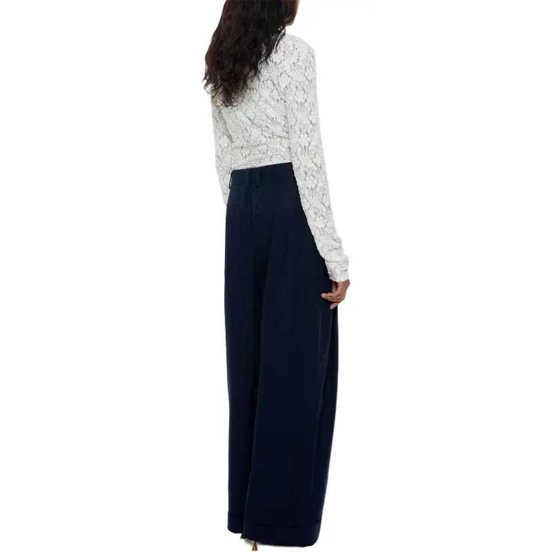 Bimba Y Lola Wide leg Flared Trousers-2