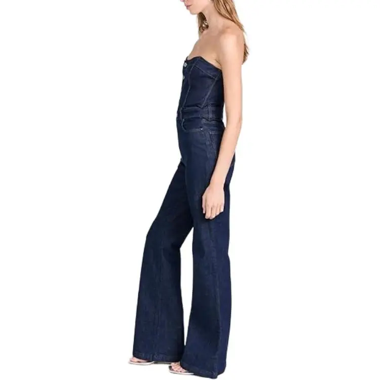 PAIGE Jumpsuits Women's Blue-2