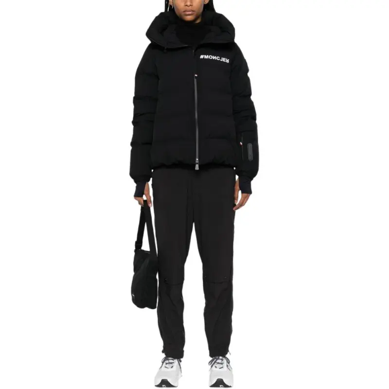 Moncler Suisses Logo print Puffer Jacket-2