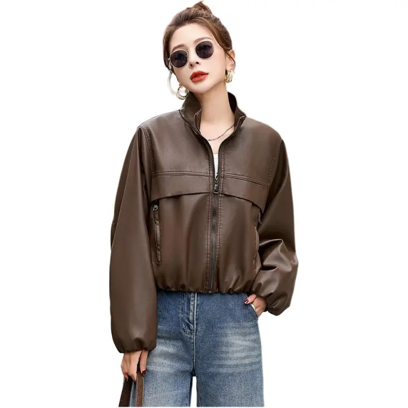 Fele.d Leather Jackets Women's-9