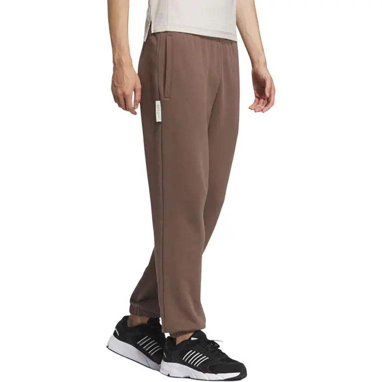 Adidas Casual Pants Unisex Stratum Dark Earthy Brown-3