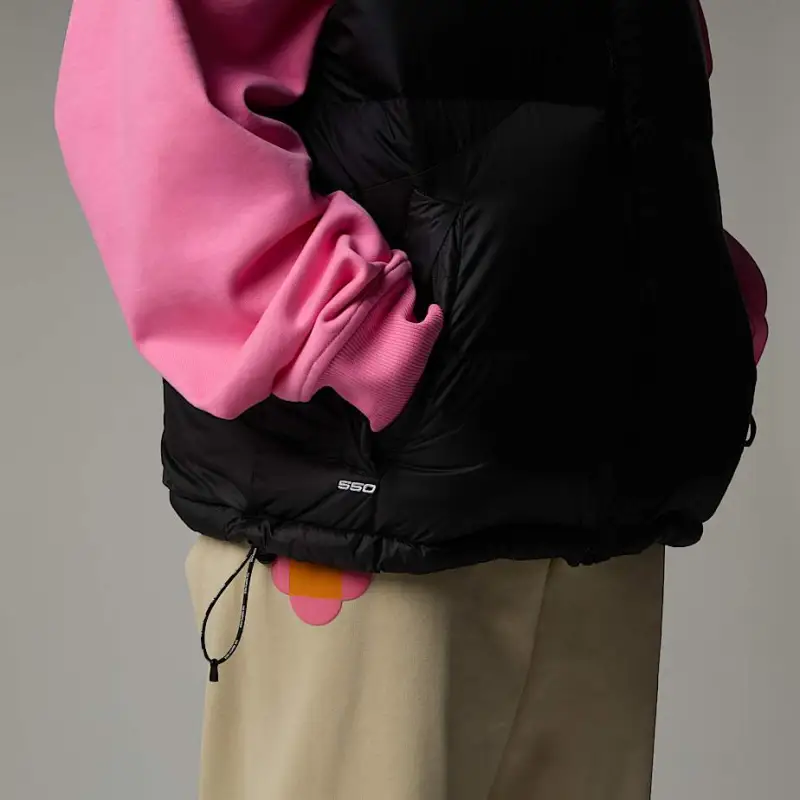 THE NORTH FACE Logo Embroidered Zipped Padded Gilet-5