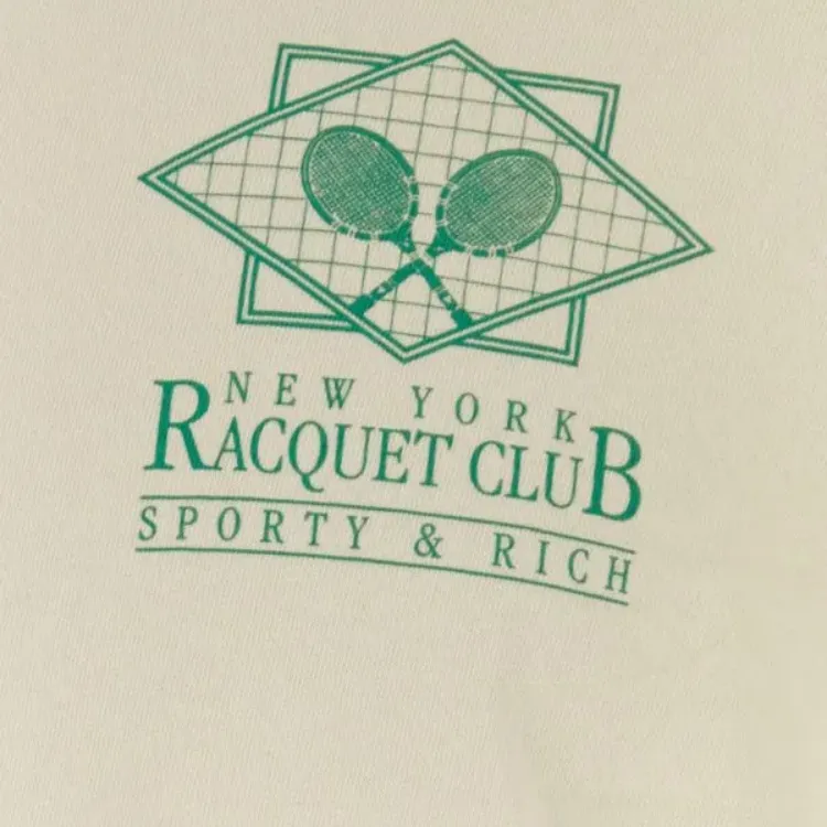 SPORTY & RICH Graphic print Cotton T shirt-5