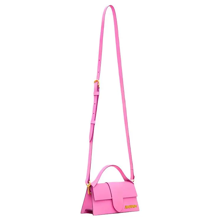 Jacquemus Le Bambino Leather Handbag Mini Women's Pink-3