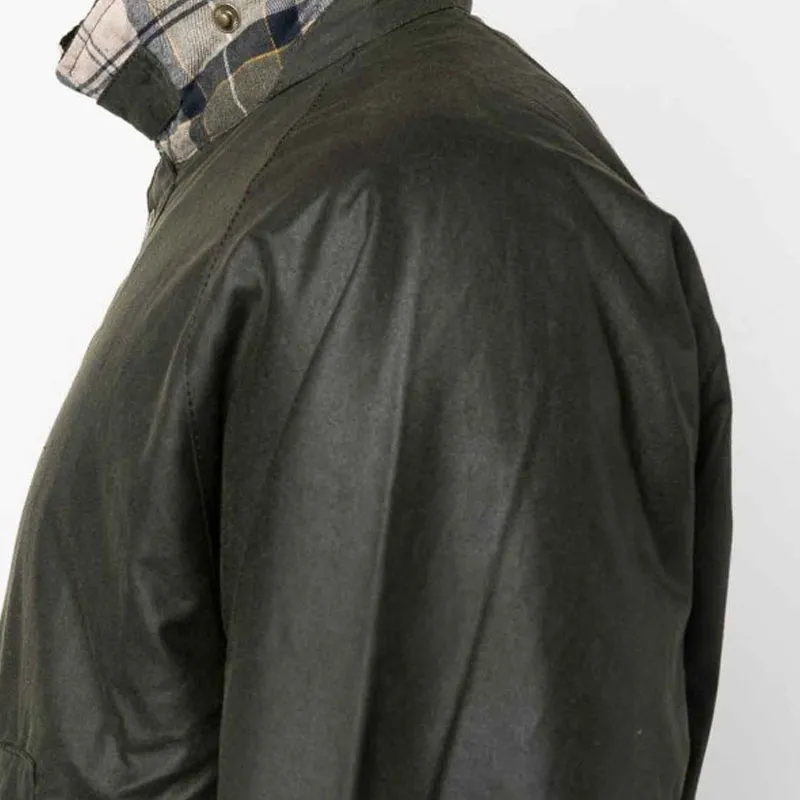 BARBOUR Crinkled Finish Shirt Jacket-4