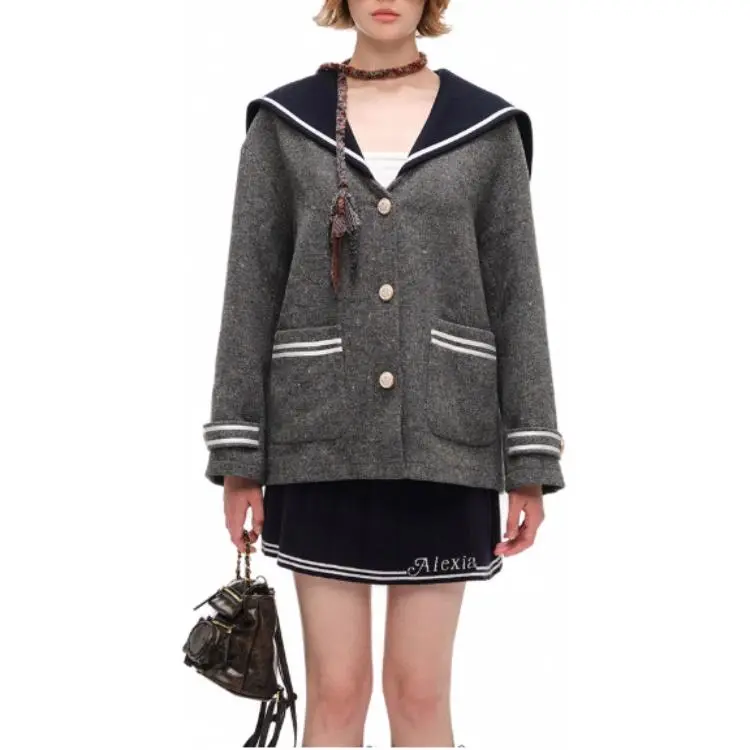Alexia Sandra Jackets Coats Women's Gray-2