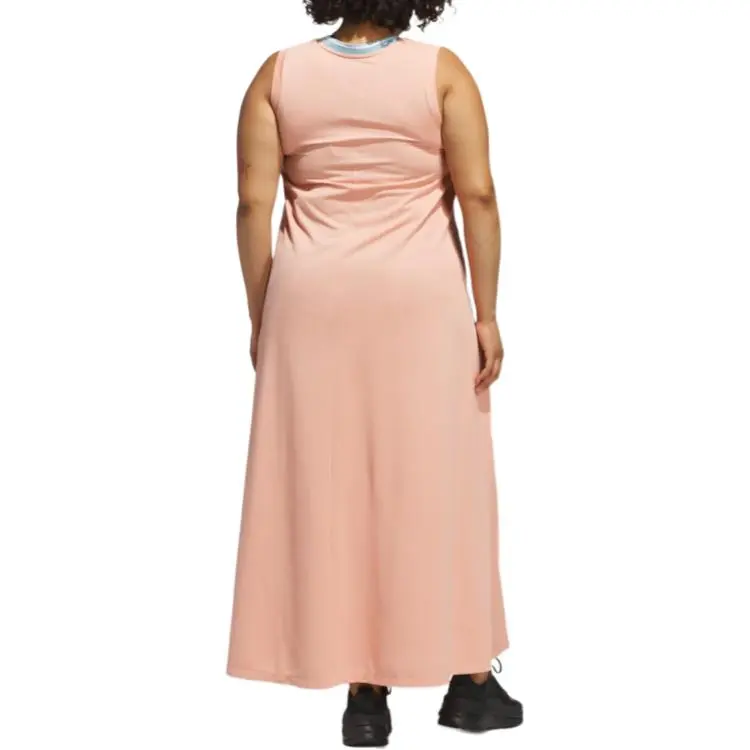 Adidas Free Shipping With AdiClub Tiro Cut 3 Stripes Soft Mesh Long Dress Plus Size-3