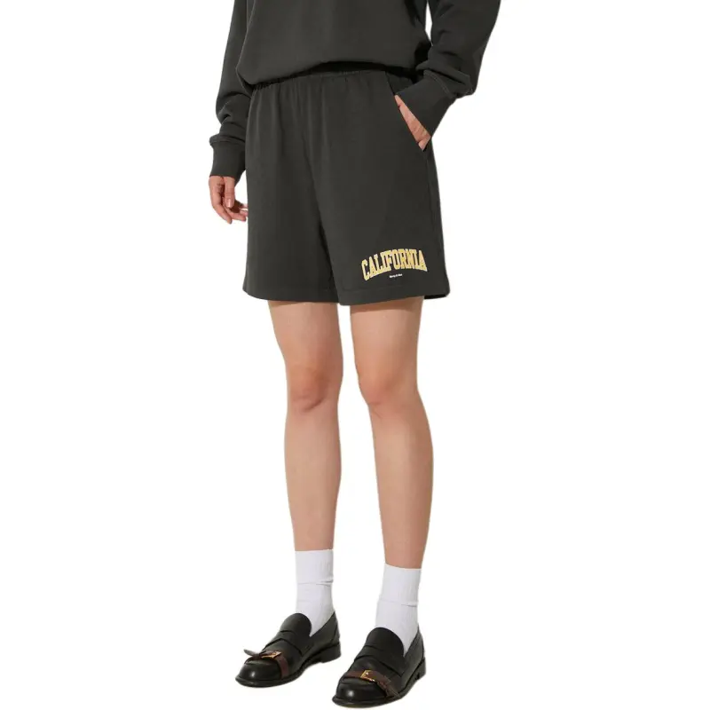 SPORTY & RICH California Logo Printed Shorts-2