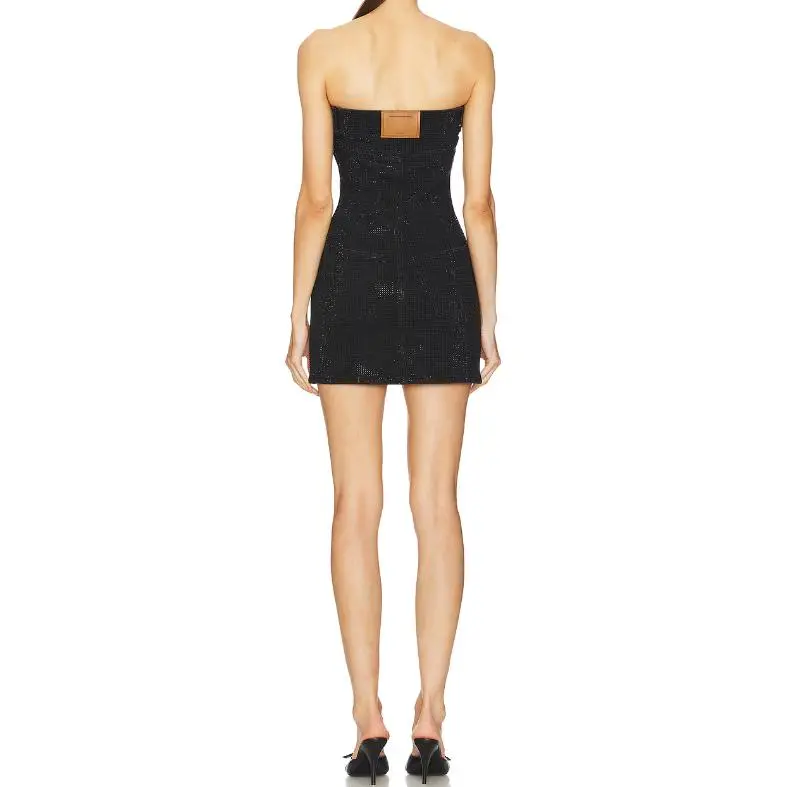 Alexander Wang Mini Glitter Dress-4