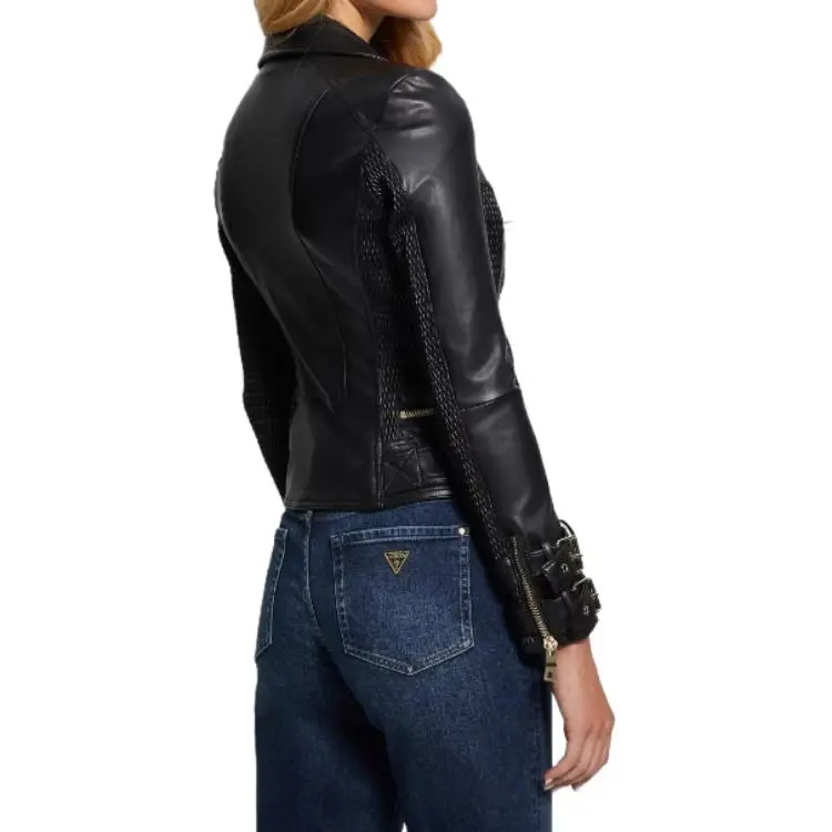 GUESS Jackets & Coats Women's Black-4
