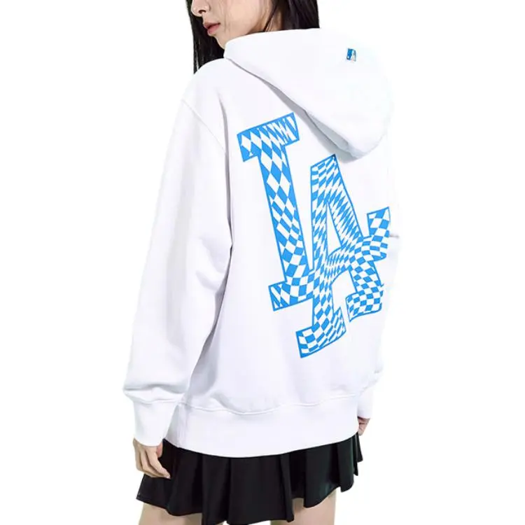 MLB Los Angeles Dodgers Sweatshirts Unisex Ecru-3