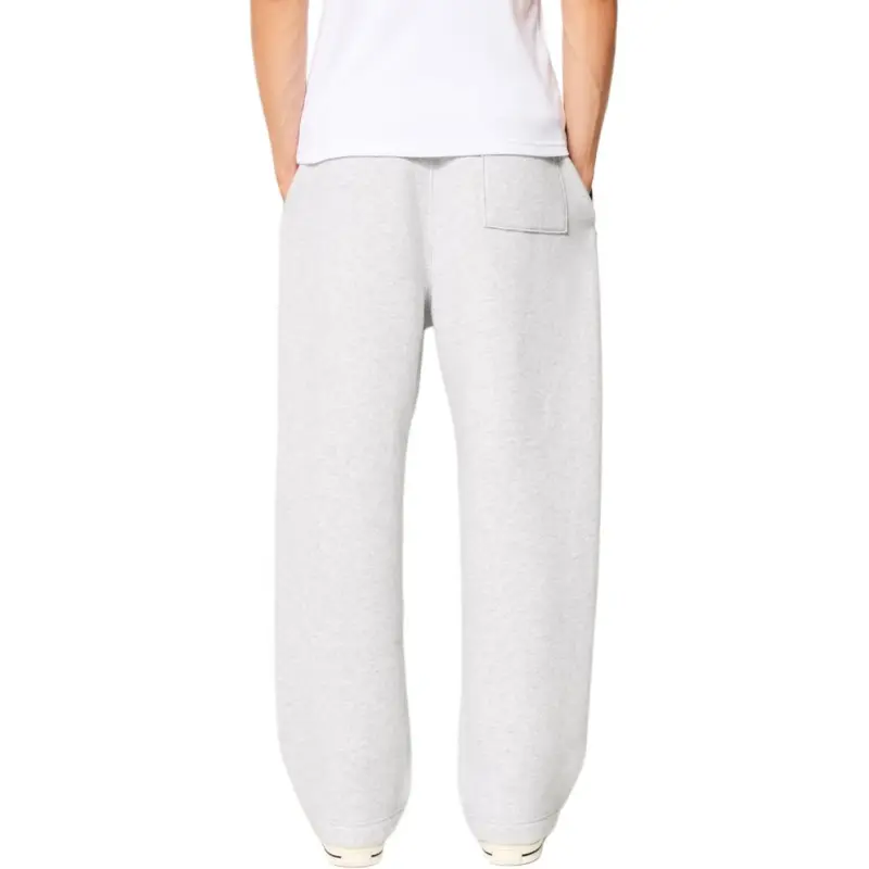 Hollister Knitted Sports Pants Men's Light Gray-1