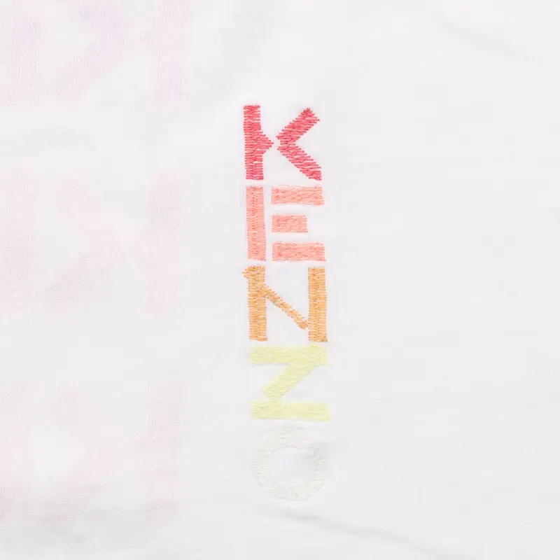 KENZO Letter Logo SS22 T Shirt Men's White-6