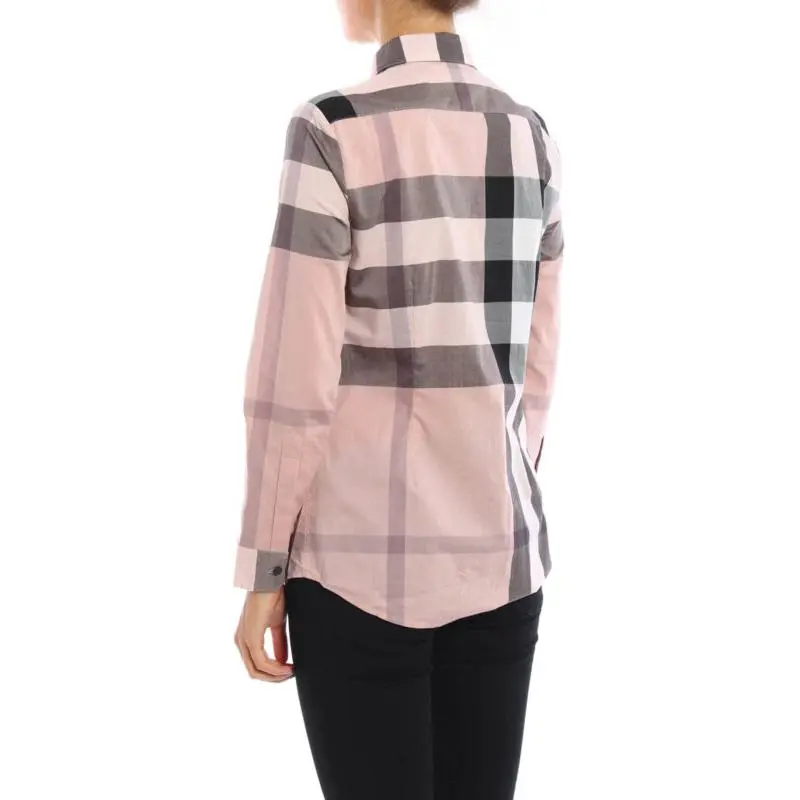 Burberry Shirts Women's Pink-5