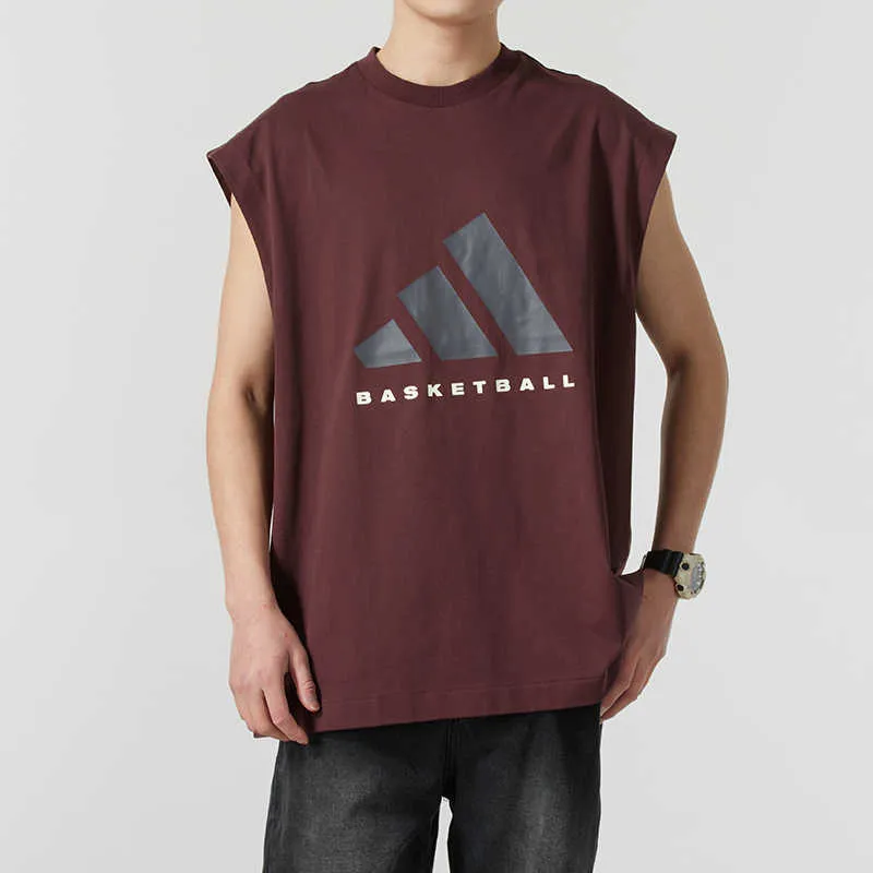 Adidas Free Shipping With AdiClub Adidas Basketball Sleeveless Tee Gender Neutral-1