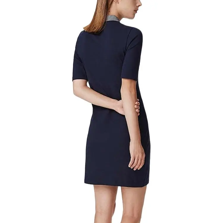 LACOSTE SS22 Dress Women's Dark Blue-2