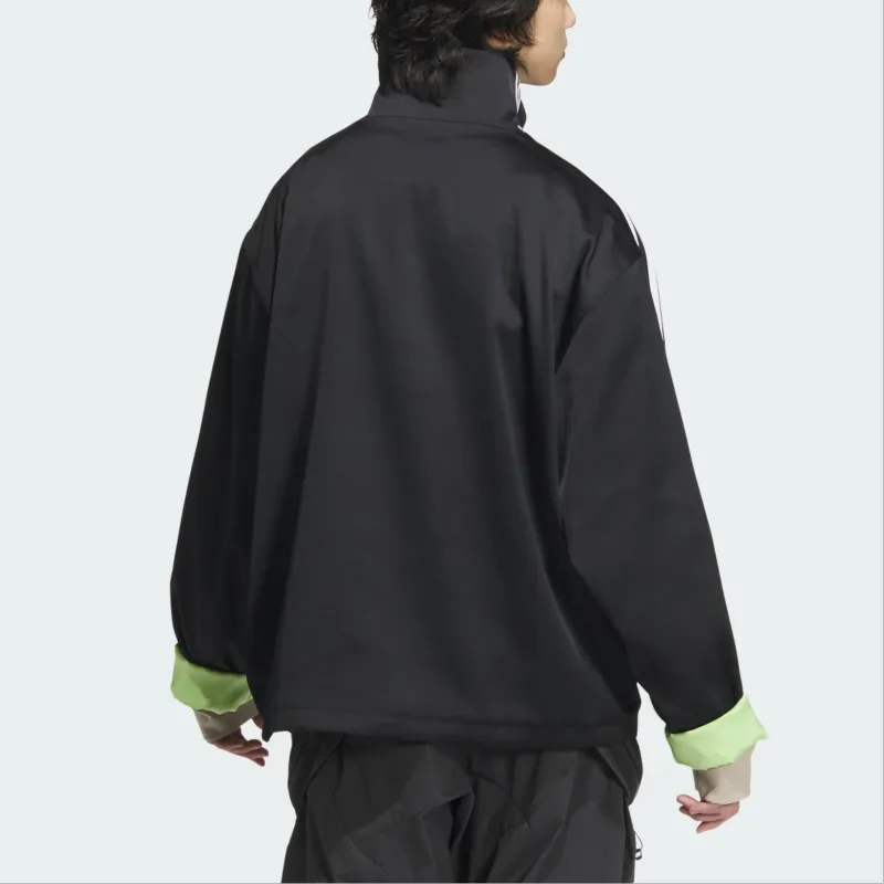 Adidas Originals Cn Tt Satin Jackets Coats Unisex Black M Adidas Originals Cn Tt Satin Jackets Coats Unisex Black M