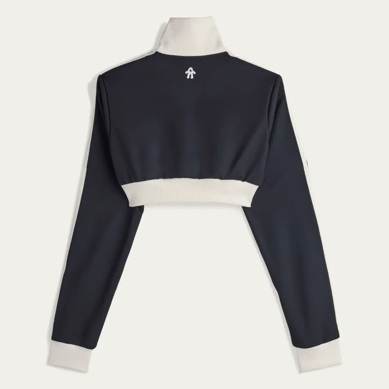 Adidas X Avavav Cropped Track Top Black-1