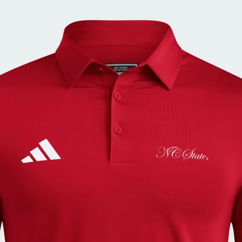 Adidas Free Shipping With AdiClub Nc State Wolfpack Ultimate365 Spring Polo Shirt-3