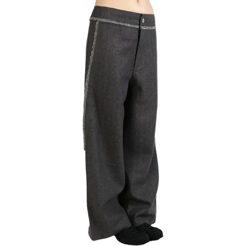 COMMUNS Frayed Trousers-2