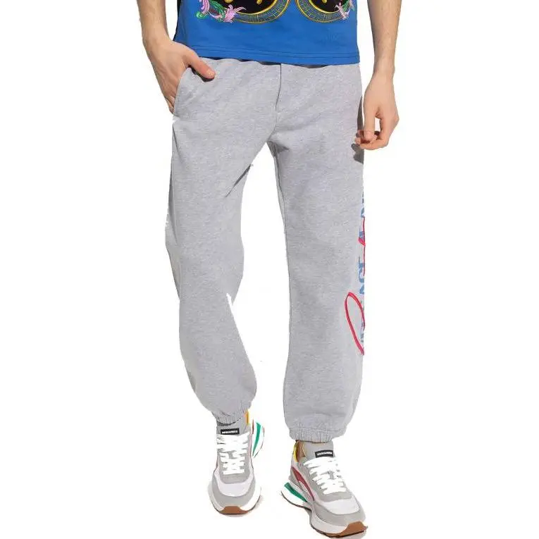 VERSACE JEANS COUTURE SS22 Sports Pants Men's Gray-4